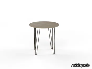 URBAN TV20 - Round melamine-faced chipboard coffee table _ Mobilspazio