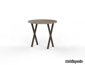 URBAN TV26 - Round melamine-faced chipboard coffee table _ Mobilspazio