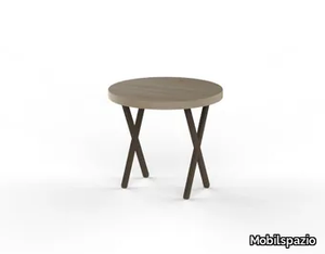 URBAN TV38 - Round melamine-faced chipboard coffee table _ Mobilspazio