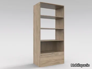 ZEUS LB 01 - Open bookcase _ Mobilspazio