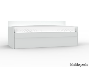 ZEUS DV 14 - Trundle Eco-leather hotel bed _ Mobilspazio