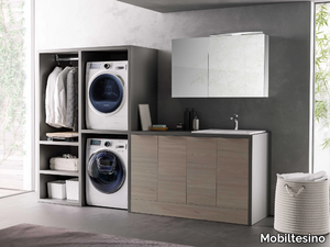 HYD01 - Sectional laundry room cabinet _ Mobiltesino