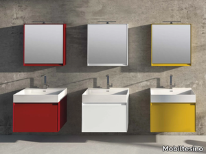 LU.36 - Wall-mounted vanity unit _ Mobiltesino