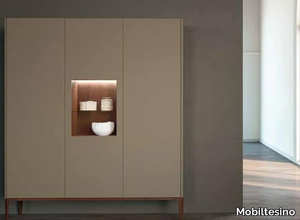 SU14 - Modular ash highboard with doors _ Mobiltesino