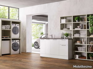 HYD04 - Sectional laundry room cabinet _ Mobiltesino