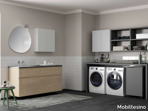 HYD15 - Sectional laundry room cabinet _ Mobiltesino