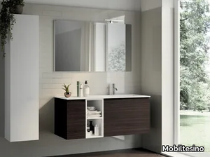 UR26 - Wall-mounted laminate vanity unit _ Mobiltesino