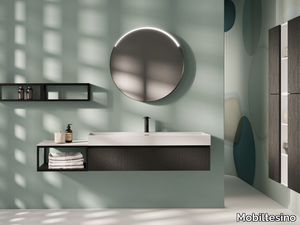 UR53 - Wall-mounted vanity unit _ Mobiltesino