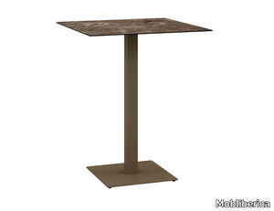 DADO - Square ceramic high table _ Mobliberica