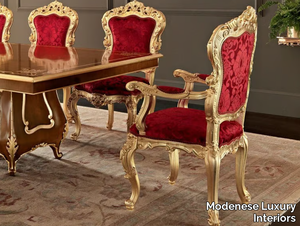 11508 - Upholstered chair with armrests _ Modenese Luxury Interiors