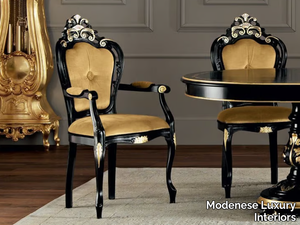 11513 - Upholstered chair with armrests _ Modenese Luxury Interiors