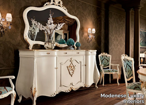 11106 - Solid wood sideboard with doors _ Modenese Luxury Interiors