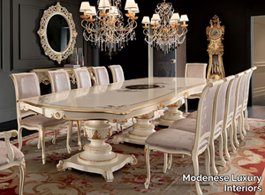 11114 - Rectangular solid wood table _ Modenese Luxury Interiors