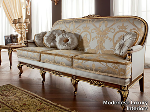 12418 - 3 seater fabric sofa _ Modenese Luxury Interiors