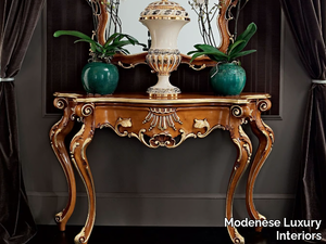 12606 - Solid wood console table _ Modenese Luxury Interiors