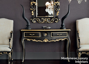 12607 - Solid wood console table _ Modenese Luxury Interiors