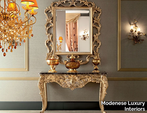 12611 - Rectangular solid wood console table _ Modenese Luxury Interiors