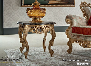 12616 - Low solid wood coffee table _ Modenese Luxury Interiors