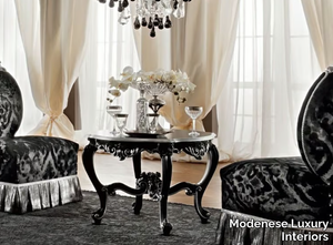 12626 - Low solid wood coffee table _ Modenese Luxury Interiors