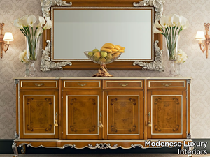 12104 - Solid wood sideboard with doors _ Modenese Luxury Interiors