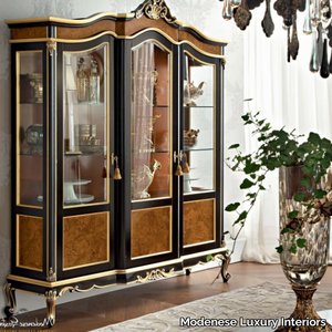 12115 - Solid wood display cabinet _ Modenese Luxury Interiors
