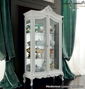 12122 - Solid wood display cabinet _ Modenese Luxury Interiors