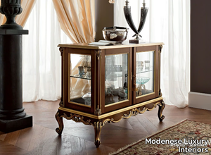 12128 - Solid wood display cabinet _ Modenese Luxury Interiors