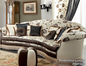 13401 - 4 seater fabric sofa _ Modenese Luxury Interiors