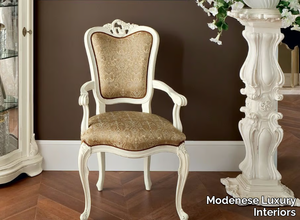 13507 - Upholstered fabric chair with armrests _ Modenese Luxury Interiors