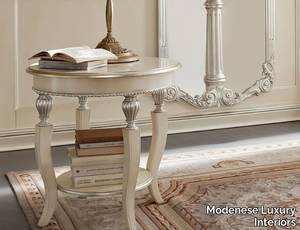 13653 - Round side table for living room _ Modenese Luxury Interiors