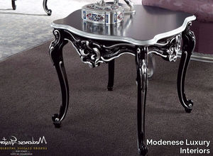 13660 - Square side table for living room _ Modenese Luxury Interiors