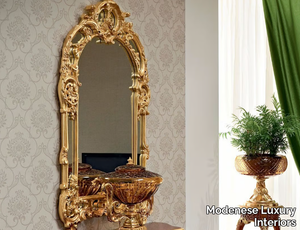 13683 - Wall-mounted framed mirror _ Modenese Luxury Interiors