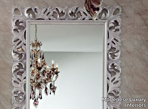 13690 - Freestanding rectangular framed mirror _ Modenese Luxury Interiors