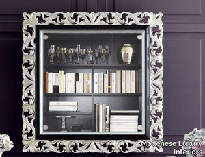 13130 - Wall-mounted wooden bookcase _ Modenese Luxury Interiors