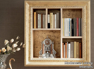 13133 - Open wall-mounted bookcase _ Modenese Luxury Interiors