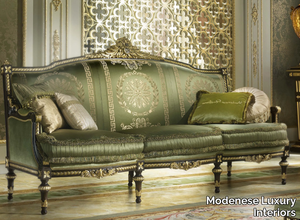 14401 - 3 seater fabric sofa _ Modenese Luxury Interiors