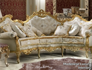 15404 - 3 seater fabric sofa _ Modenese Luxury Interiors