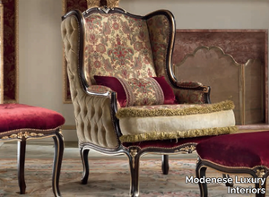 15407 - Bergere fabric armchair _ Modenese Luxury Interiors