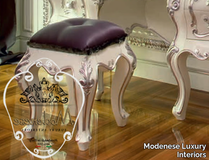 14520 - Low upholstered stool _ Modenese Luxury Interiors