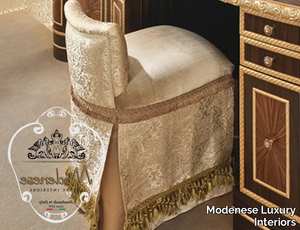 14522 - Upholstered fabric stool _ Modenese Luxury Interiors