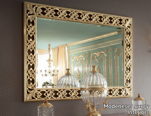 15622 - Rectangular wall-mounted mirror _ Modenese Luxury Interiors