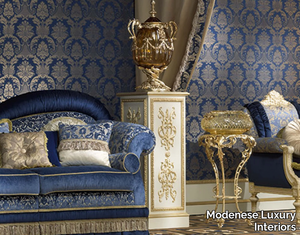 14614 - Wooden pedestal _ Modenese Luxury Interiors