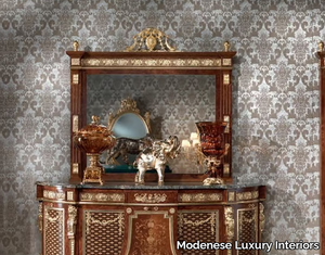 14651 - Rectangular wall-mounted mirror _ Modenese Luxury Interiors