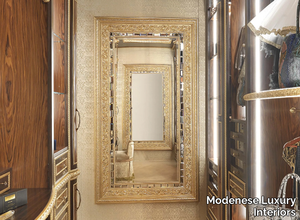 14663 - Rectangular wall-mounted mirror _ Modenese Luxury Interiors