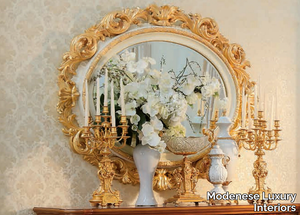 14679 - Oval wall-mounted mirror _ Modenese Luxury Interiors