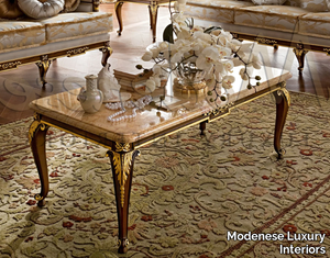 12621 - Low rectangular coffee table _ Modenese Luxury Interiors