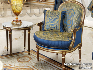 14463 - Fabric armchair with armrests _ Modenese Luxury Interiors