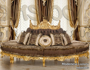 15402 - Curved fabric sofa _ Modenese Luxury Interiors