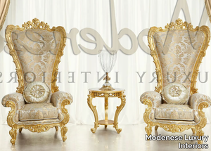 15508 - Fabric armchair high-back _ Modenese Luxury Interiors