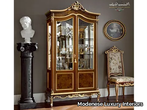 12116 - Solid wood display cabinet _ Modenese Luxury Interiors